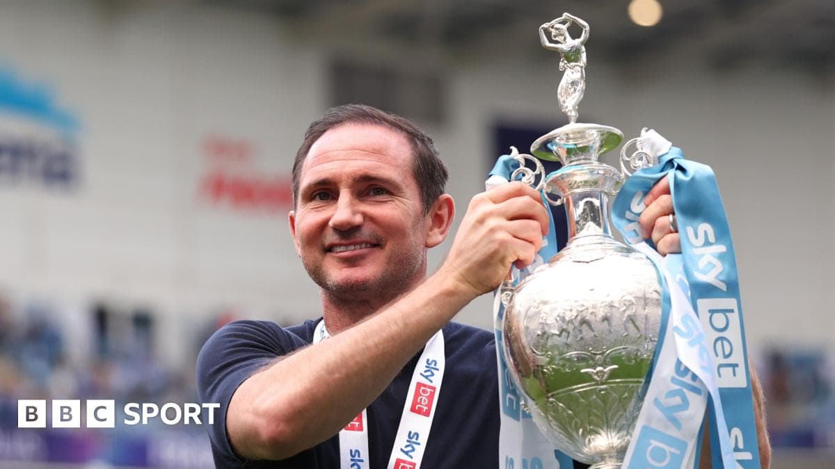 Frank Lampard awarded LMA manager of the year after guiding Coventry to Premier League Frank Lampard awarded LMA manager of the year after guiding Coventry to Premier League