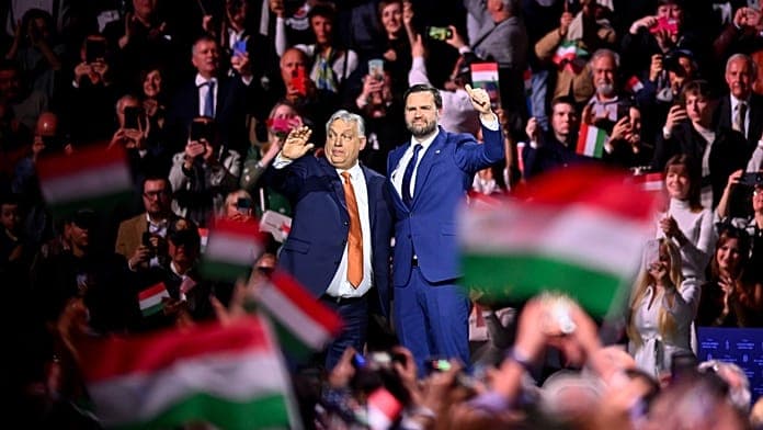 US vice-president JD Vance endorses Viktor Orbán ahead of Hungarian elections
