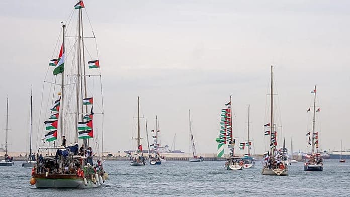 Global Sumud Flotilla organisers confirm over 70 boats and 1,000 participants Global Sumud Flotilla organisers confirm over 70 boats and 1,000 participants