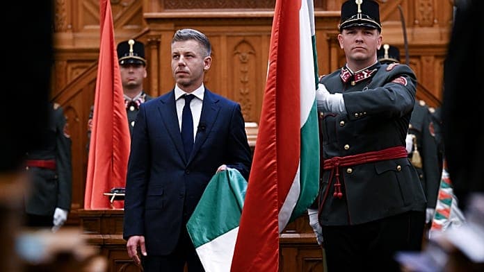 Péter Magyar sworn in as Hungary's new prime minister following election victory