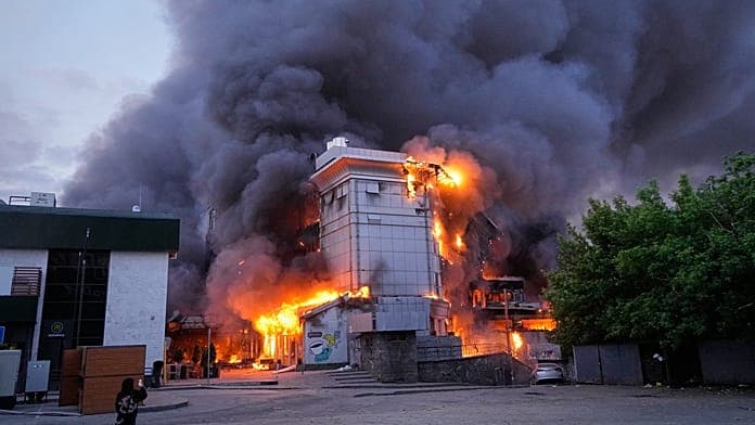 Russia launches missile strikes on Kyiv, killing four and injuring dozens