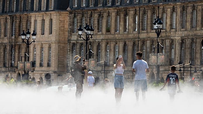 Europe faces extreme heatwave, with temperatures exceeding 42C in France
