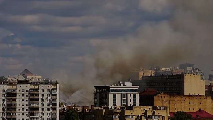 Russian drone strikes Ukraine's Security Service headquarters in Kyiv Russian drone strikes Ukraine's Security Service headquarters in Kyiv