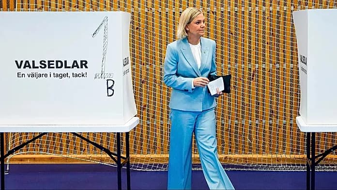 Sweden’s centre-left bloc leads parliamentary election with 27.8% vote Sweden’s centre-left bloc leads parliamentary election with 27.8% vote