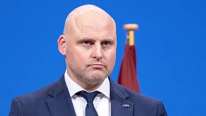 Latvian prime minister discusses last-minute sanctions policy shift Latvian prime minister discusses last-minute sanctions policy shift