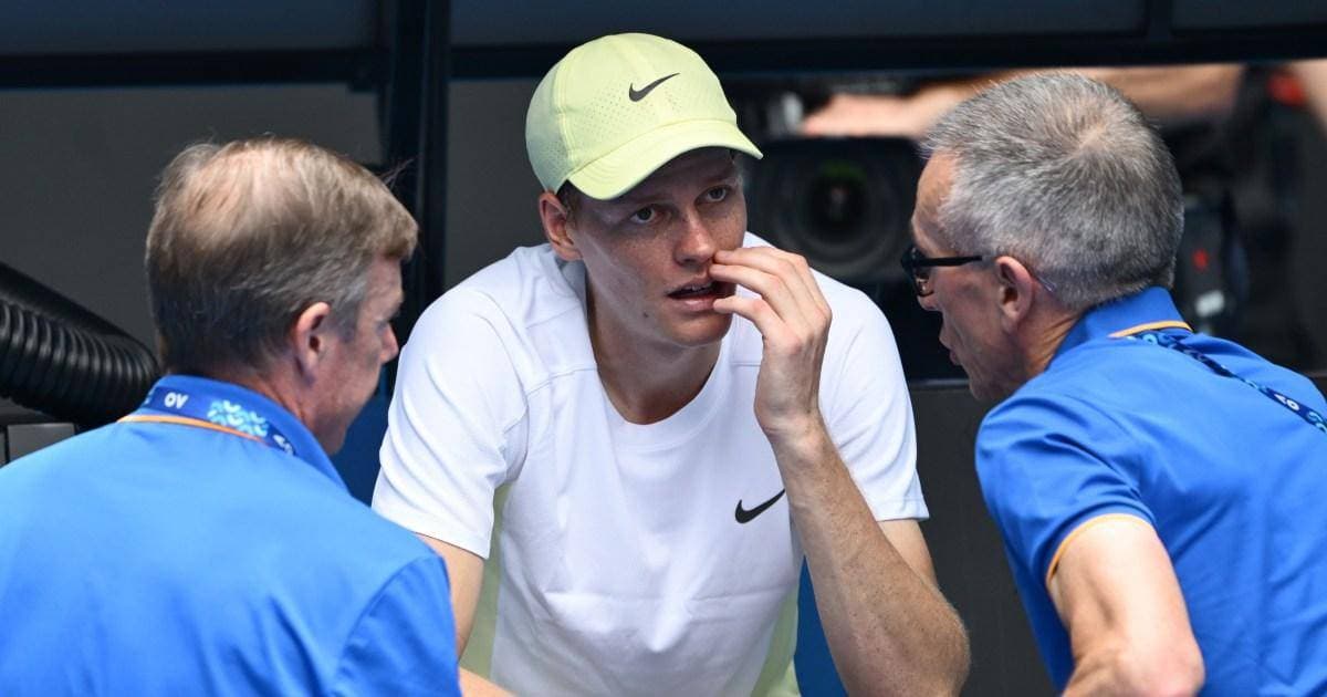 Jannik Sinner suffers from 'uncontrollable shaking' in worrying scenes at Australian Open