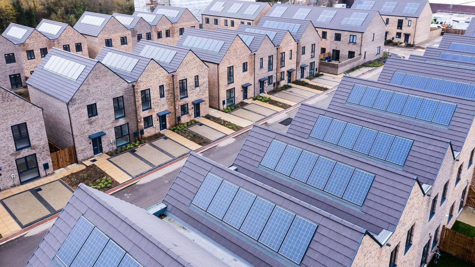 End the 'absolute scandal' of new homes built without solar panels, government urged
