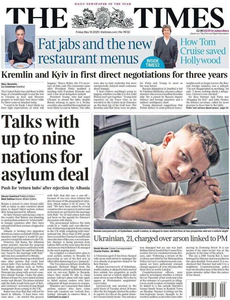 UK seeks asylum deal after Albania rejects return hubs | Paper Talk UK