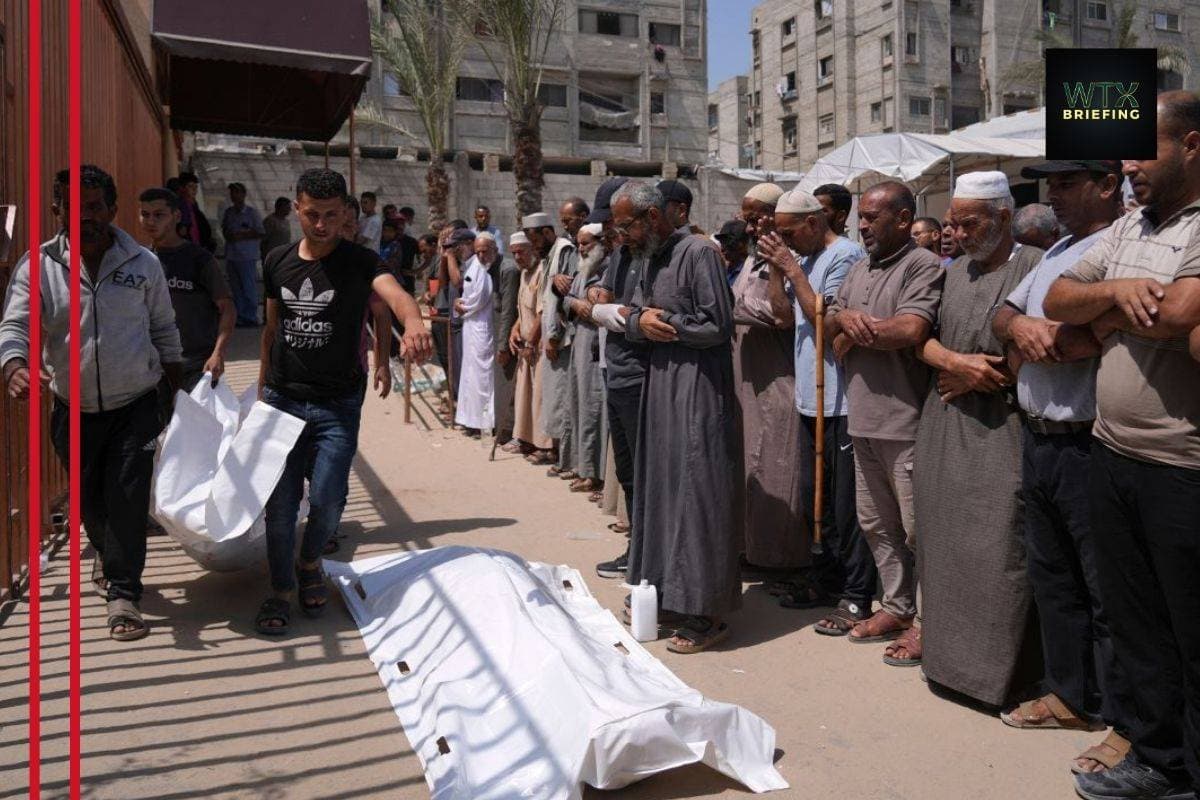 Israeli strike at Gaza medical aid queue kills at least 15, including children