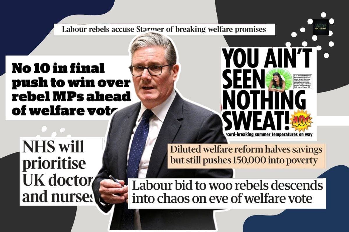 MPs Commons vote today – Palestine Action mounts High Court showdown – Heatwave continues