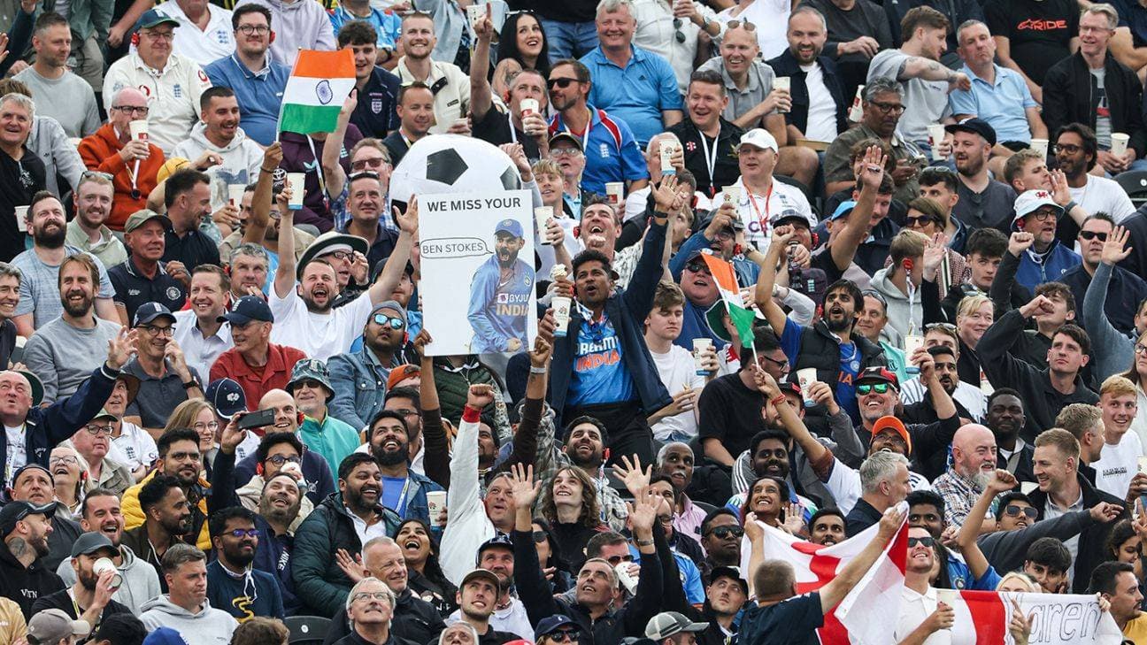 Pakistan fan 'asked to cover shirt' during England-India Test