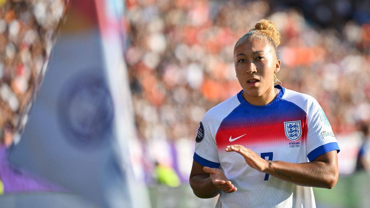 Lauren James 'the best' at Euro 2025 for magic moments – Lucy Bronze