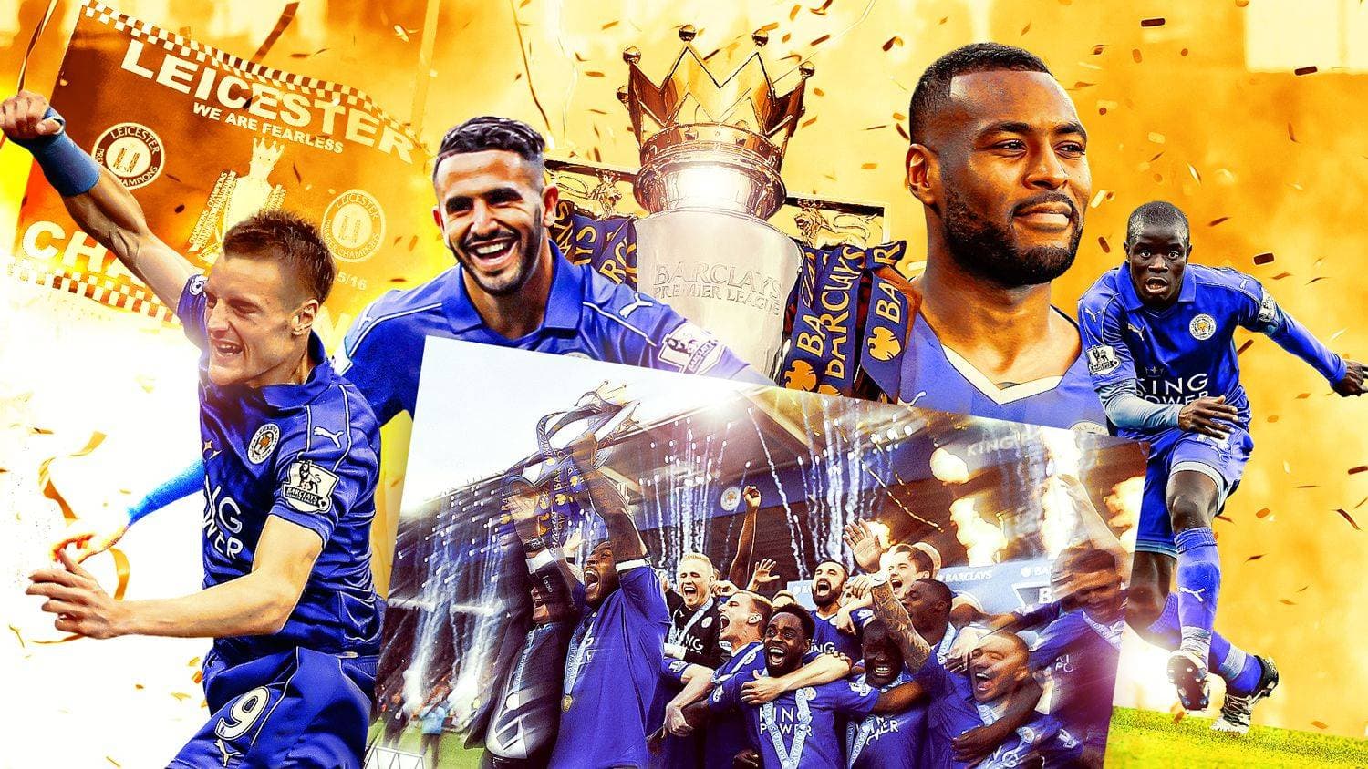 Leicester City's Premier League triumph 10 years later