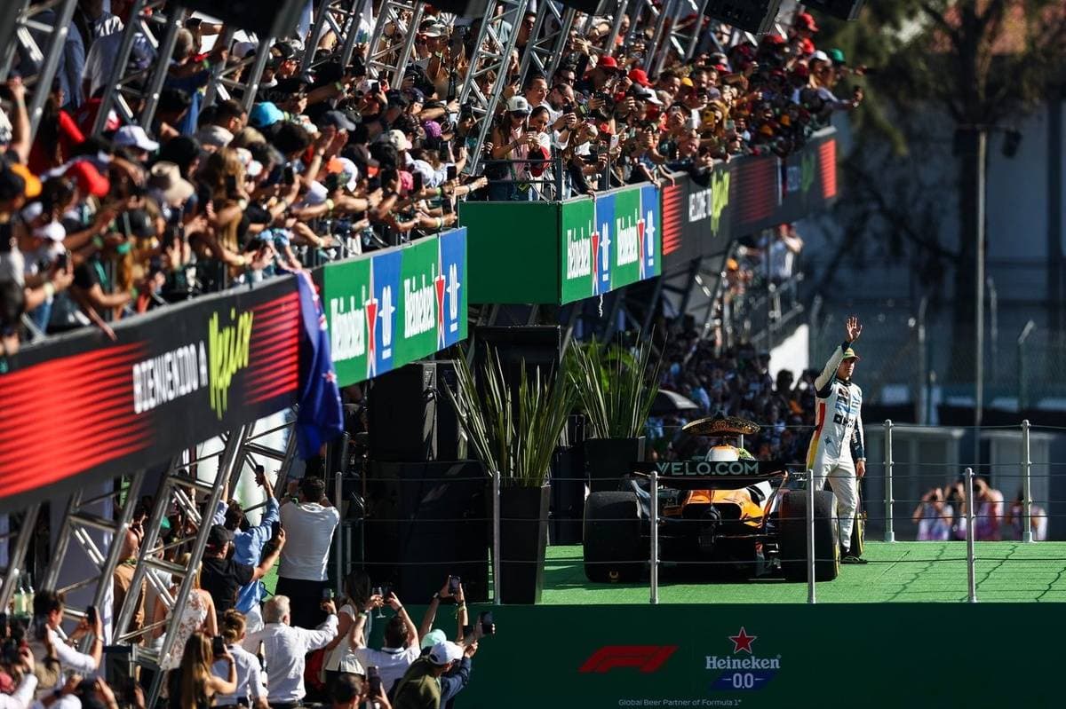 Why Norris was booed on F1 Mexico GP podium
