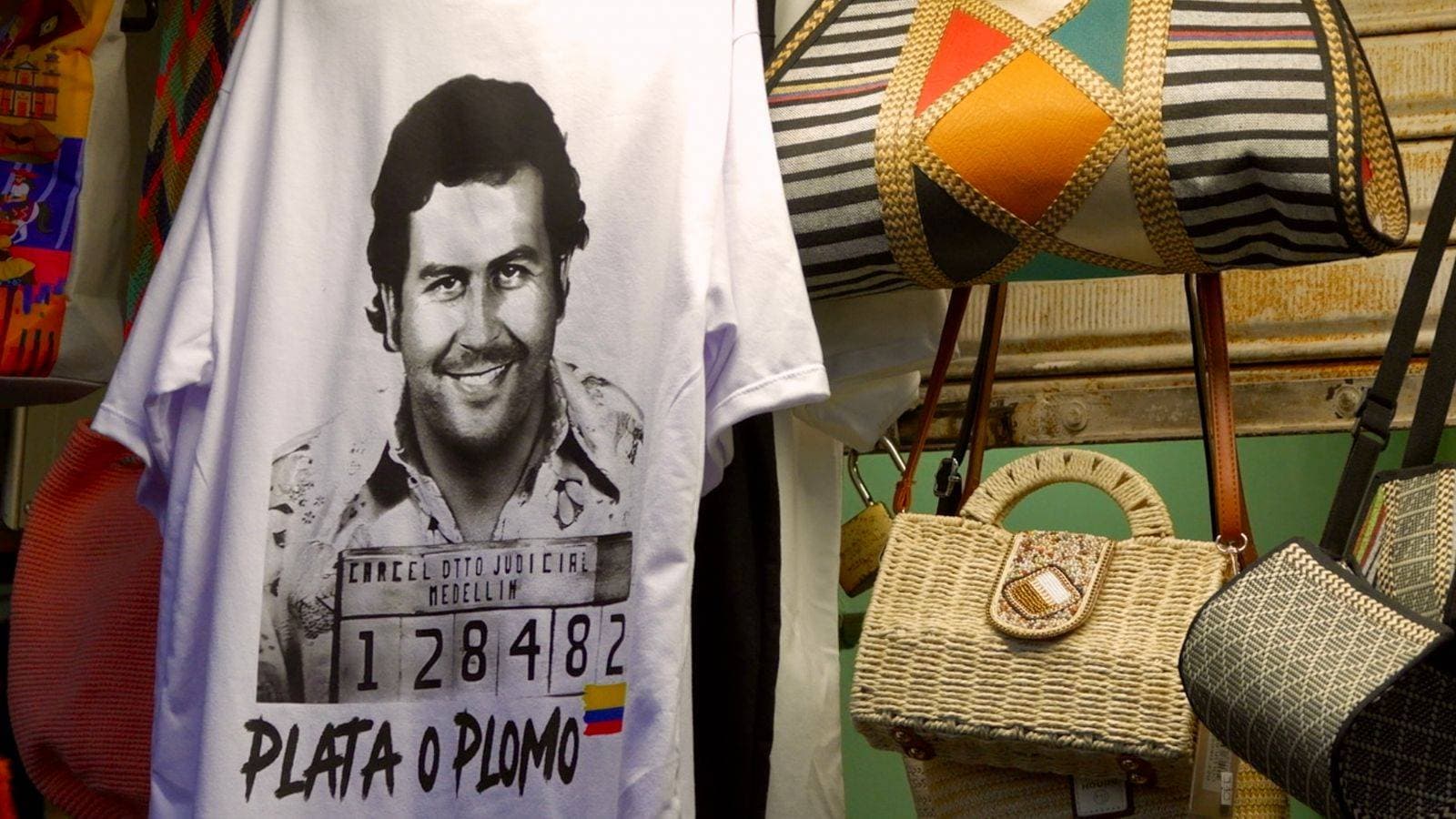Inside Pablo Escobar's home city where drugs are readily available to a traffic jam of cars