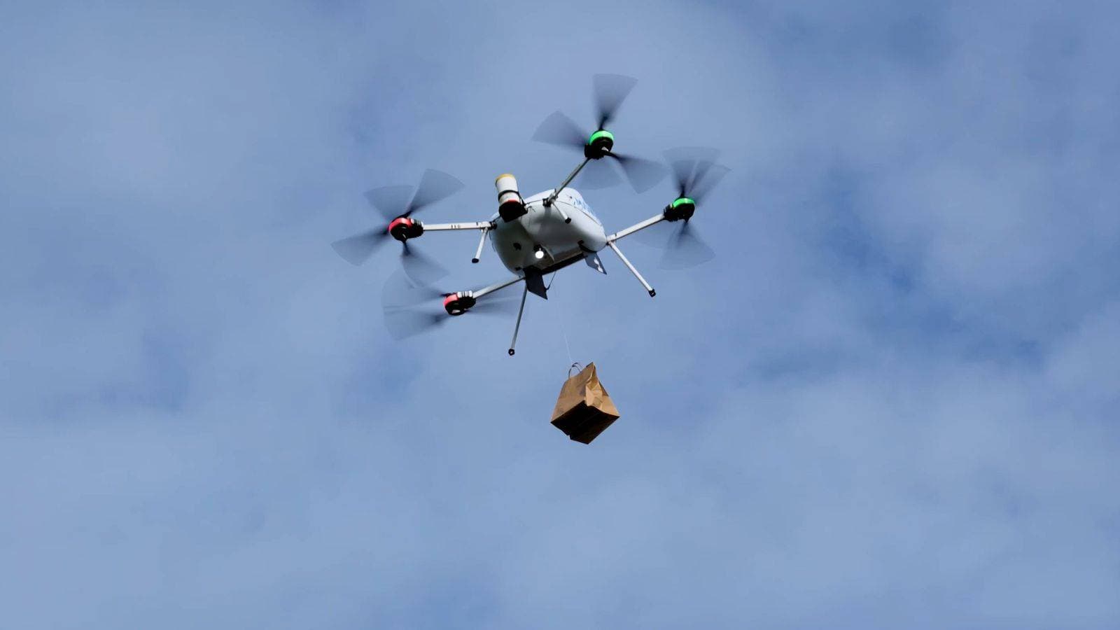 Food delivery drones could soon be roaming British skies