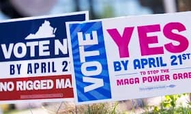 Virginia voters approve new congressional redistricting map after court ruling Virginia voters approve new congressional redistricting map after court ruling