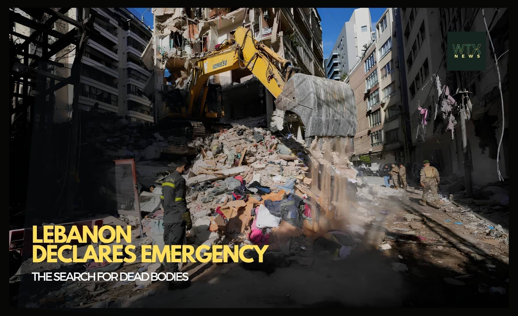 The destruction from over a 100 Israeli strikes yesterday in Beirut has left hospitals overrun as Lebanon declares emergency