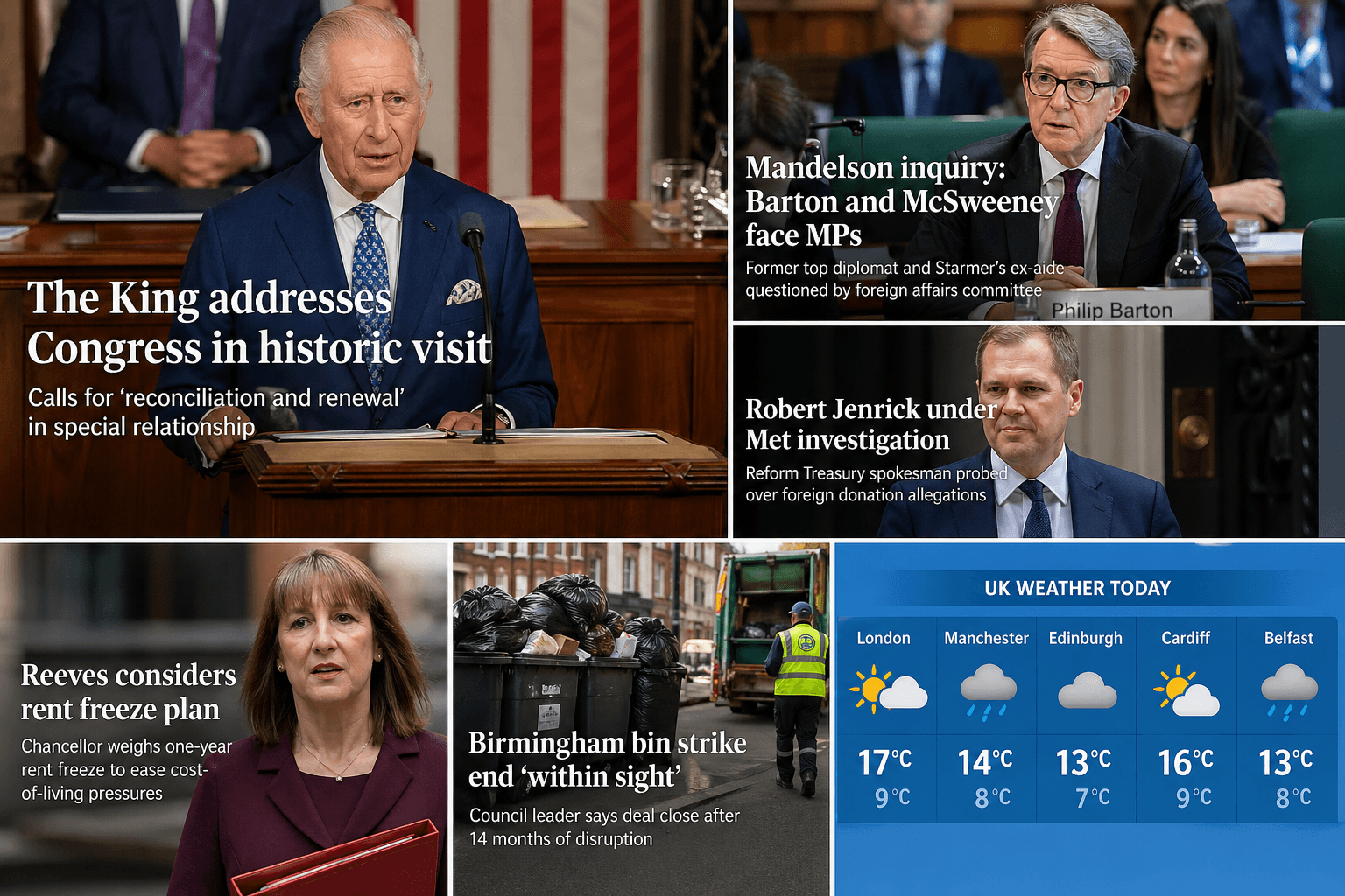 The five stories shaping Britain’s political and economic week.