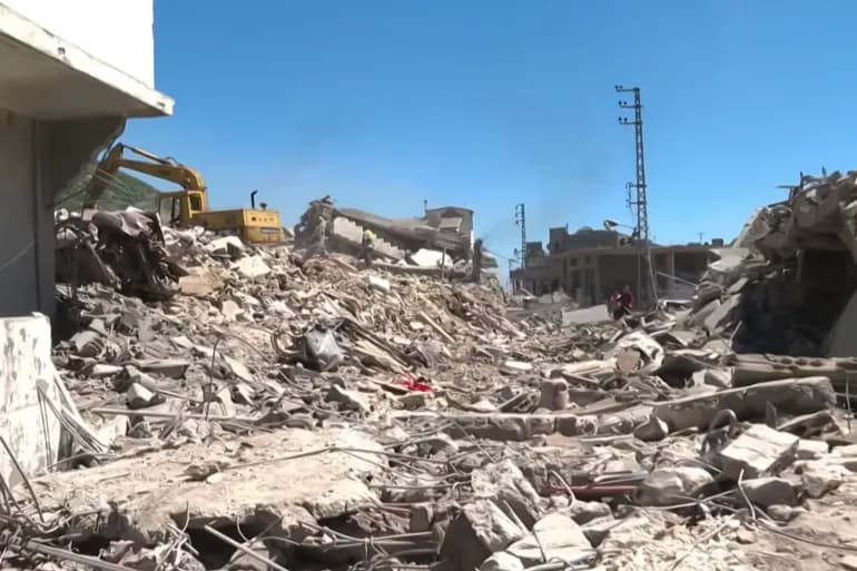 Israeli air strikes on eastern Lebanon village of Mashghara kill at least 12 Israeli air strikes on eastern Lebanon village of Mashghara kill at least 12