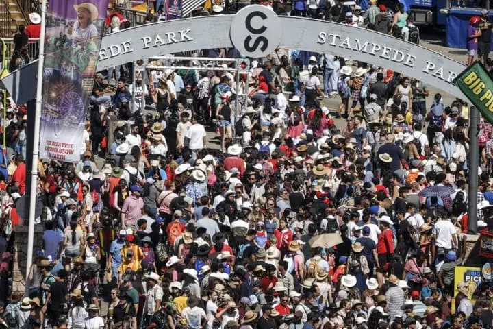 Alberta premier criticises Calgary Stampede noise bylaw changes