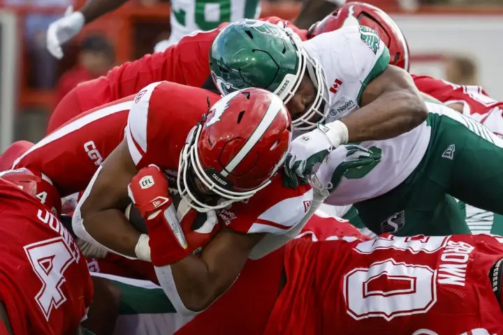 Roughriders defeat Stampeders 40-37 in overtime with winning touchdown