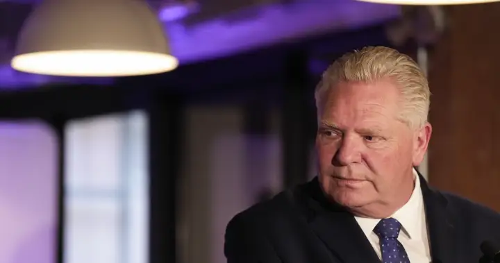 Protesters rally outside Doug Ford’s Etobicoke office over new regulations Protesters rally outside Doug Ford’s Etobicoke office over new regulations