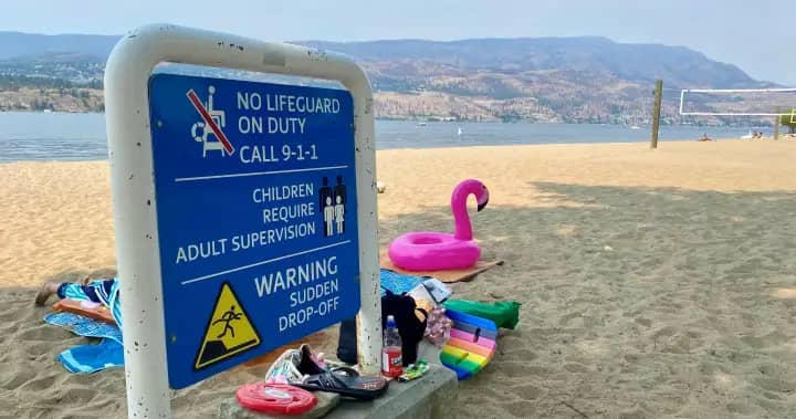 Man drowns at Kelowna beach as British Columbia reports rise in water fatalities