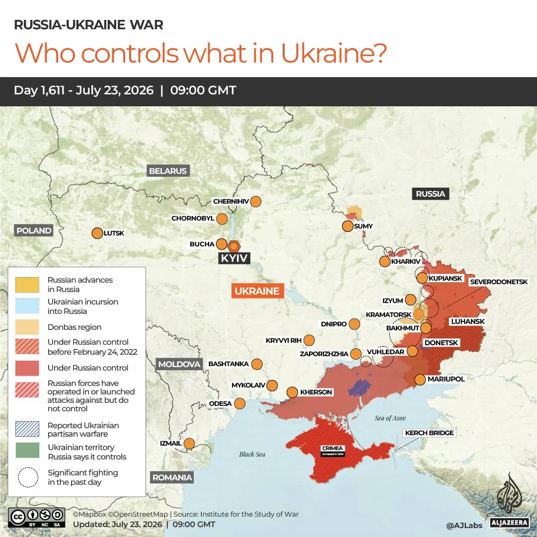 Ukraine replaces top military leaders amid improved combat performance