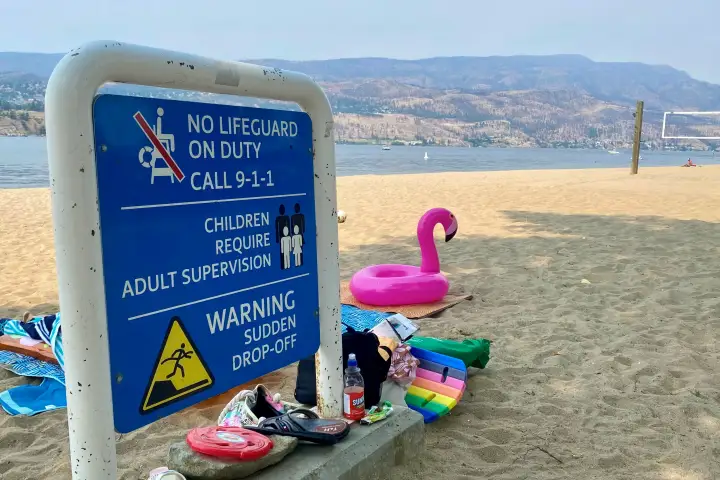 Man drowns at Kelowna beach as British Columbia reports rise in water fatalities