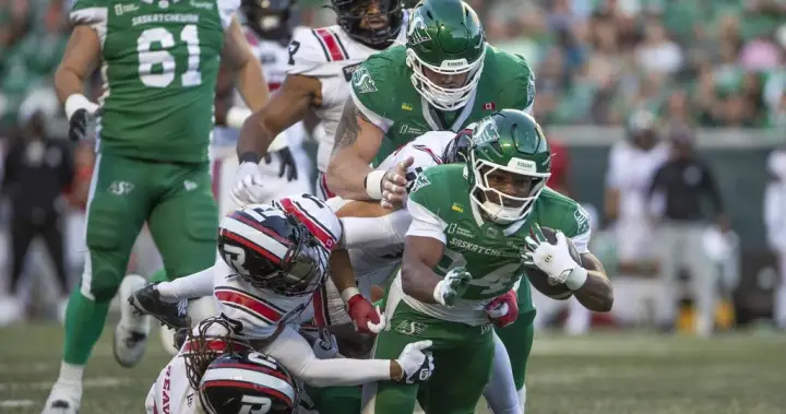 Roughriders defeat winless Redblacks 42-20 in commanding performance Roughriders defeat winless Redblacks 42-20 in commanding performance