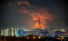 Russia’s Missile and Drone Attack on Kyiv Kills 17, Damaging Infrastructure Russia’s Missile and Drone Attack on Kyiv Kills 17, Damaging Infrastructure
