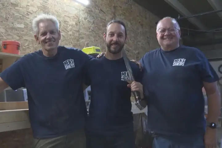 Member of Men's Sheds Lethbridge and Coaldale raises cancer awareness
