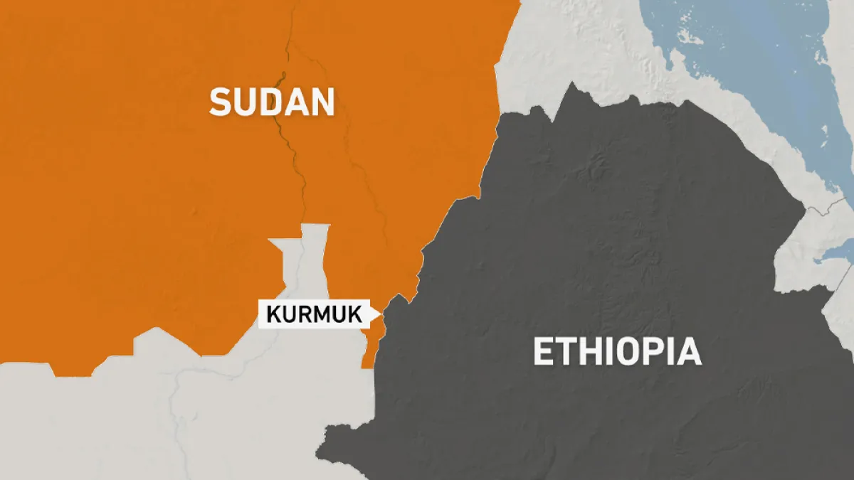 Sudan army reports RSF advancing on Kurmuk near Ethiopia border