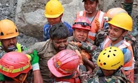 Two men rescued from Nepal hydropower tunnel nine days after floods Two men rescued from Nepal hydropower tunnel nine days after floods