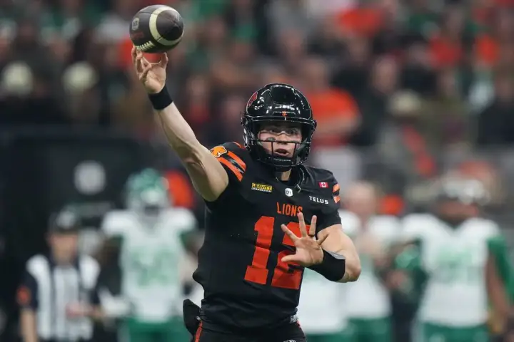 B.C. Lions rise in standings following victory against Roughriders