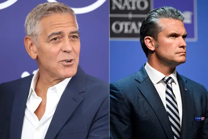 George Clooney criticises Pete Hegseth for remarks on Canadian cadets