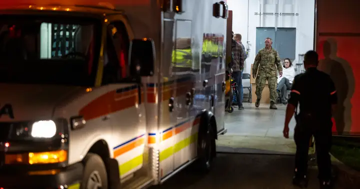 Canadians respond to explosion and fire at CFB Wainwright