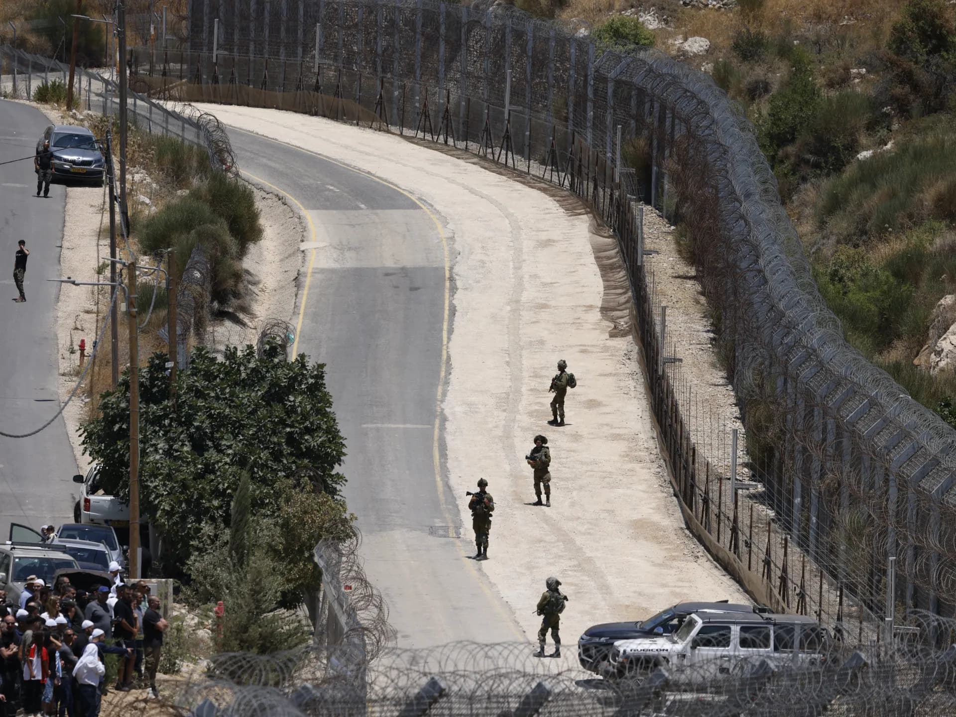 Israeli drone attack injures six in Lebanon near Syrian border Israeli drone attack injures six in Lebanon near Syrian border