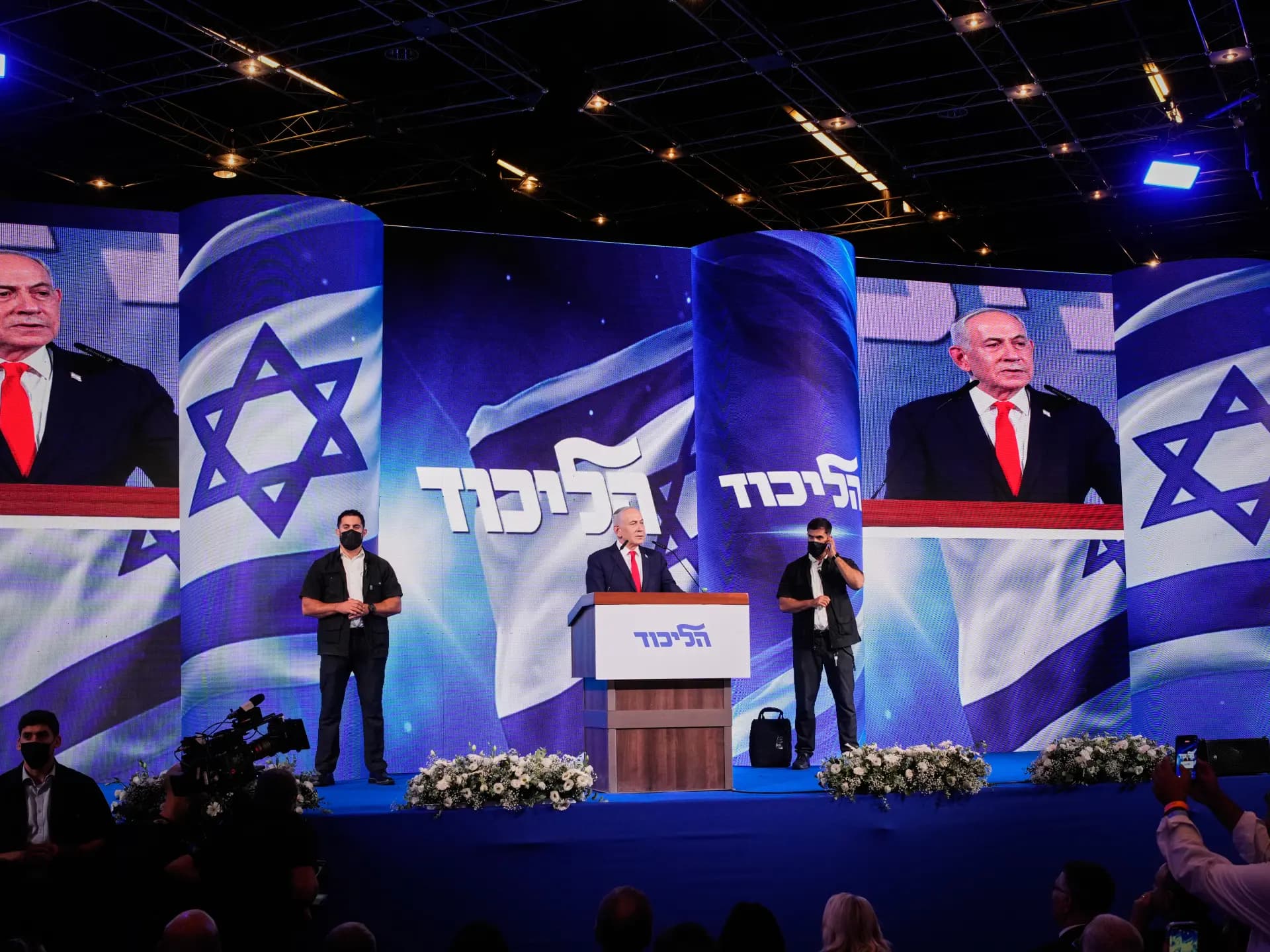 Israeli right-wing leaders make inflammatory remarks as election votes are counted Israeli right-wing leaders make inflammatory remarks as election votes are counted