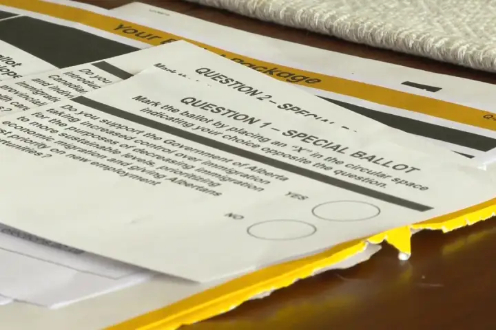 Thousands of mail-in ballots for Alberta referendum invalid due to errors