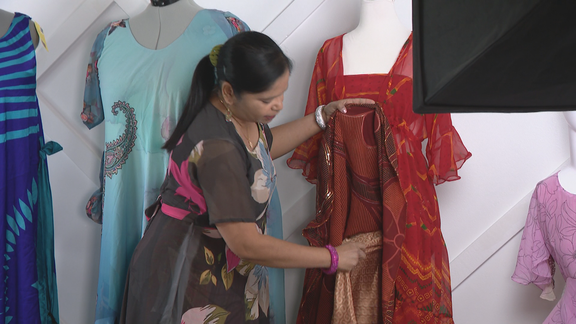 Saskatoon woman repurposes discarded saris into new clothing collections