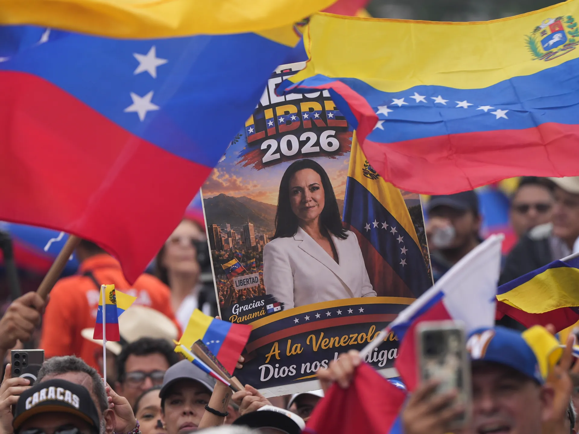 Venezuelan opposition reaffirms support for Maria Corina Machado as leader Venezuelan opposition reaffirms support for Maria Corina Machado as leader